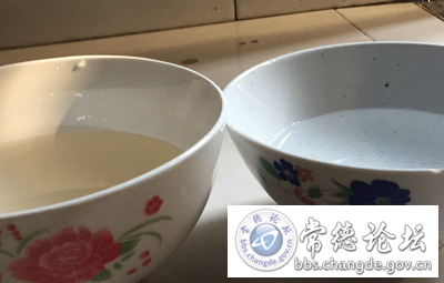 自来水过滤前后1