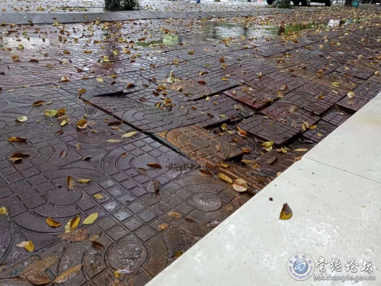 塌陷地面